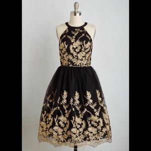 Chi Chi London Curve Embroidered Dress